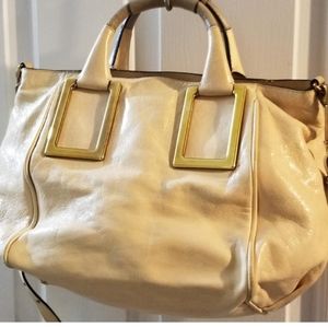 💛Chloe💛 💗Beautiful💗 Ethel blonde beige leather purse.